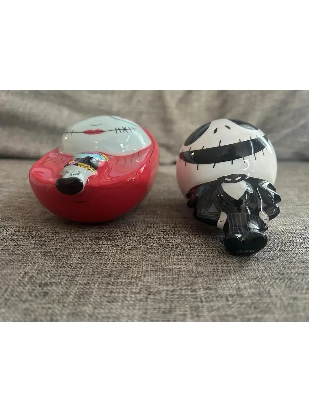 Hallmark Nightmare Before Christmas Decoupage Christmas Tree Ornament Jack Sally